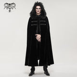 'No Longer Human' Gothic Fur Cloak