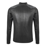 Tt173 Bright Black Cyber Punklong Sleeve T Shirt