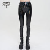 ‘Hour of the Devil' Iridescent Punk Trousers