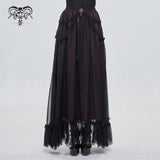 'Snatcher' Gothic A-line Skirt