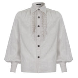 'Hygeia' Gothic Lantern Sleeve Shirt (Light)