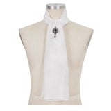 Purgatory' Gothic Dress Tie (White)