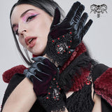 'Rosemary' Gothic Evening Gloves