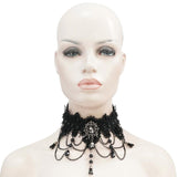 Eas008 Spider Web Shaped Gothic Chocker