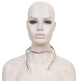 'Reptilia' Silver Punk Snake Accessory