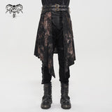 'Ceres' Punk Tie-Dye Kilt