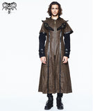 Trench-coat Steampunk 'Fifth Symphony' avec col cape