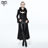 'Lorelai' Gothic Embroidered Overcoat