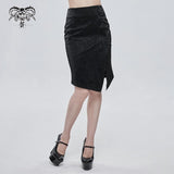 'Night Creeps' Gothic Pencil Skirt.