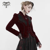 'Night Endeavour' Gothic Embroidered Coat