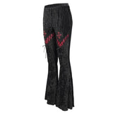 'Distortion' Gothic Crucifix Bell-Bottoms