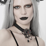 Eas007 Wine Darkness Gothic Chocker