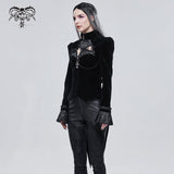 'Satori' Gothic Zip Up Top