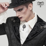 'Purgatory' Gothic Dress Tie (White)