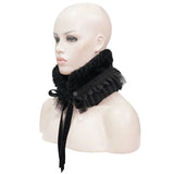 Accessoire foulard et couvre-chef gothique 'Callista' (noir)