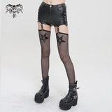 'No Way Out' Pentagram Stockings Punk Pants