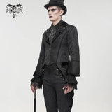 Manteau gothique à motif machaon 'Lucifer's Hymn'