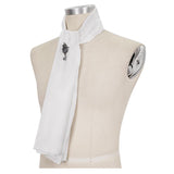 'Purgatory' Gothic Dress Tie (White)