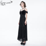 'Burn the Witch' Gothic Slip Dress