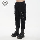 'Everything Dies'  Punk Distressed Cargo Pants