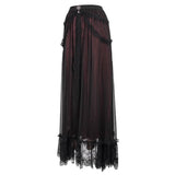 'Snatcher' Gothic A-line Skirt