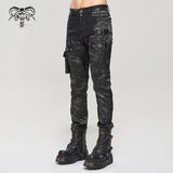 'Shivers' Punk Pants With Detachable Pocket