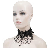 Eas008 Spider Web Shaped Gothic Chocker