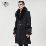 'Master Of Death' Gothic Fur Collar Coat (Ale)