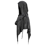 Ca021 Dark Thin Hooded Small Shawl