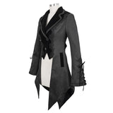 Manteau gothique en jacquard 'Morbid Angel'