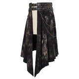 'Ceres' Punk Tie-Dye Kilt