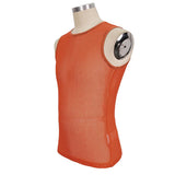 'Caution' Punk Mesh Tank Top (Clockwork Orange)