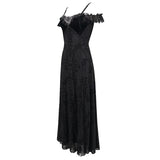 'Burn the Witch' Gothic Slip Dress