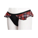 Sst019B Scottish Red Plaid Swim Shorts