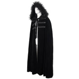 'No Longer Human' Gothic Fur Cloak