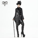 'Morbid Angel' Gothic Jacquard Coat